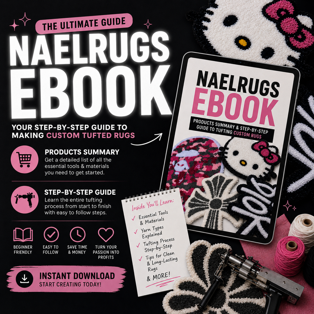 Custom Rug Making E-Book🧵