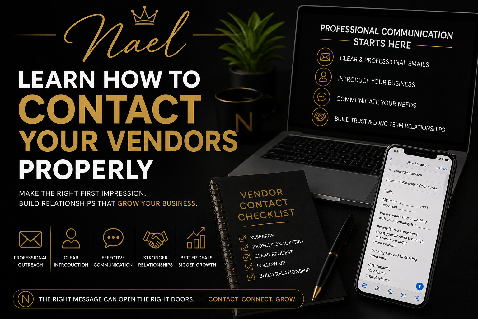 How To Contact Vendors📲